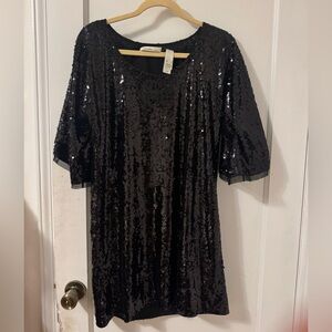 Sequined "Laundry" by Design Mini Dress 🛍 Small